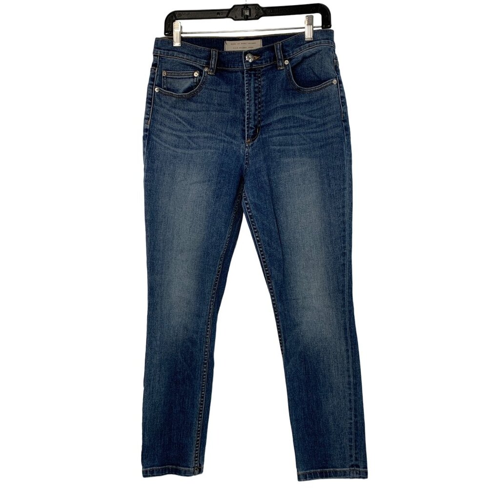Marc by Marc Jacobs Ella Skinny Crop Size 30 Stretch M4004281 Blue Jeans HR 8010